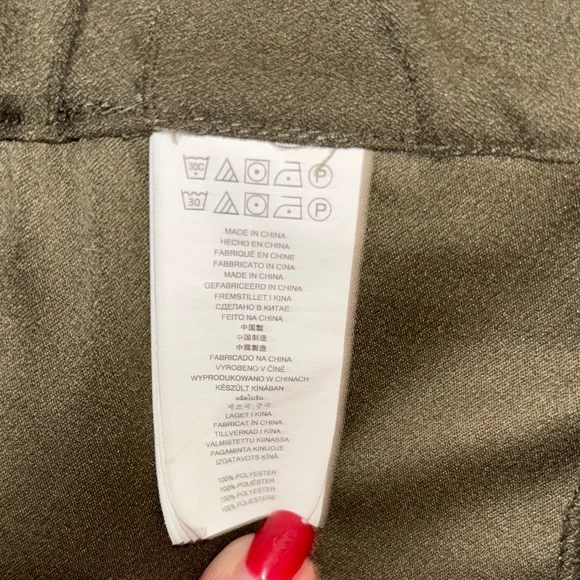 MICHAEL Michael Kors Dark Green Cargo Pants - Picture 8 of 8